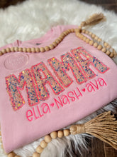 Load image into Gallery viewer, Pink Adult Custom Sequin Tee/Sweatshirt π