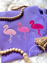 Load image into Gallery viewer, Flamingo Triođź’– Comfort Colors Tee