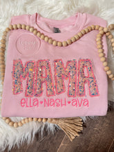 Load image into Gallery viewer, Pink Adult Custom Sequin Tee/Sweatshirt π