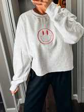 Load image into Gallery viewer, Your Color Smiley Sweatshirt