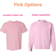 Load image into Gallery viewer, Pink Adult Custom Sequin Tee/Sweatshirt π