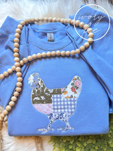 Load image into Gallery viewer, Carolina Quilt Chicken Tee/Sweatshirt
