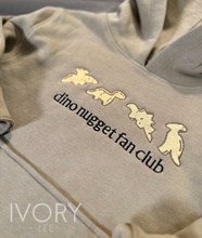 Load image into Gallery viewer, Toddler Dino Nugget Fan Club Hoodie
