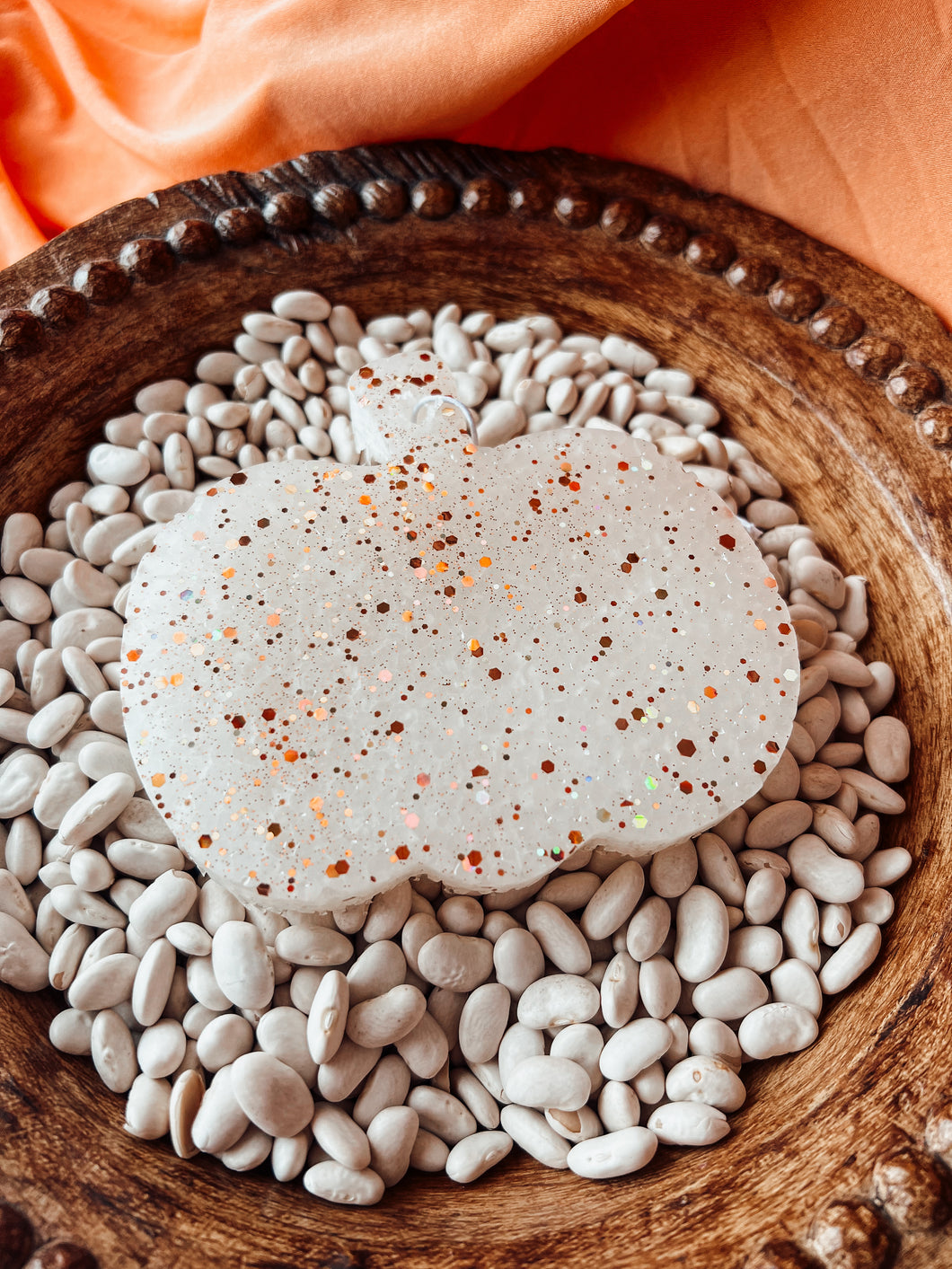 Glitter Pumpkin Freshie