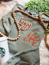 Load image into Gallery viewer, Sage Monogram Pumpkin Sweatshirt🎃
