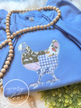 Load image into Gallery viewer, Carolina Quilt Chicken Tee/Sweatshirt
