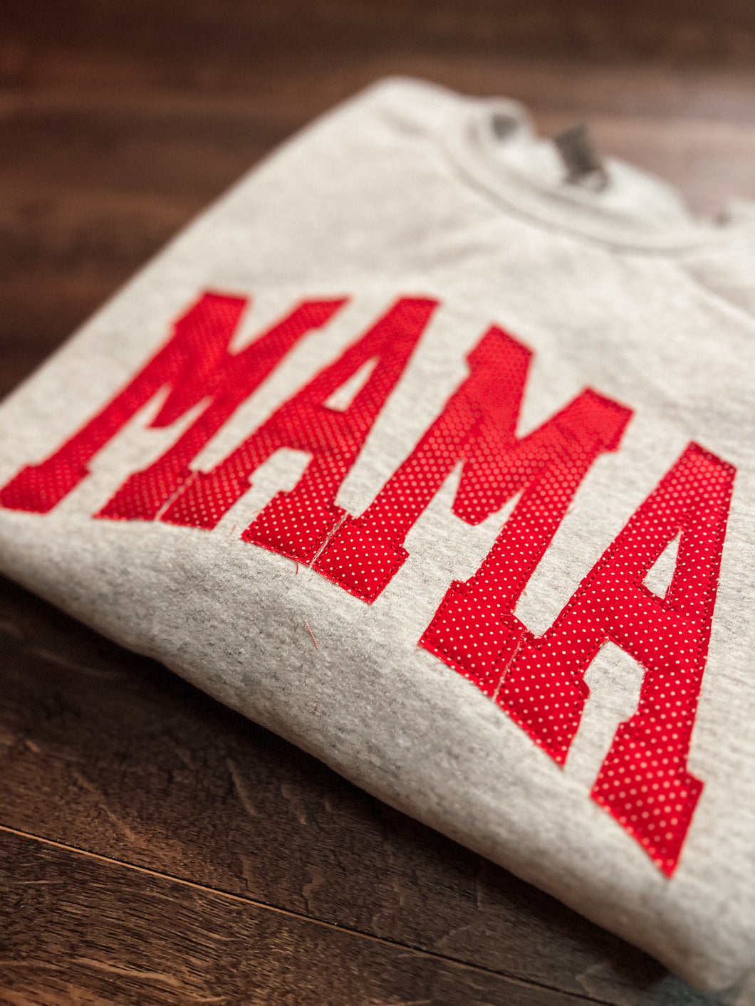 Red Dot Mama Crewneck Sweatshirt