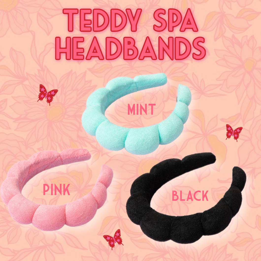 Teddy Spa Headbands